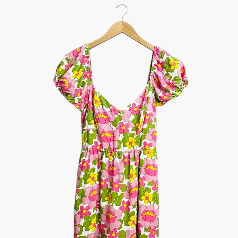 Show Me Your Mumu Cathy Maxi Dress in Fresh Floral - Picture 8 of 13